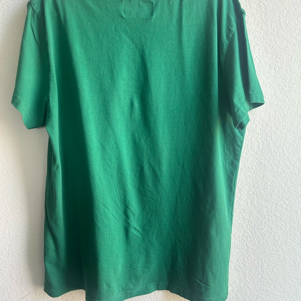 Kangol Mens XL Green Logo T-Shirt - Picture 3 of 4